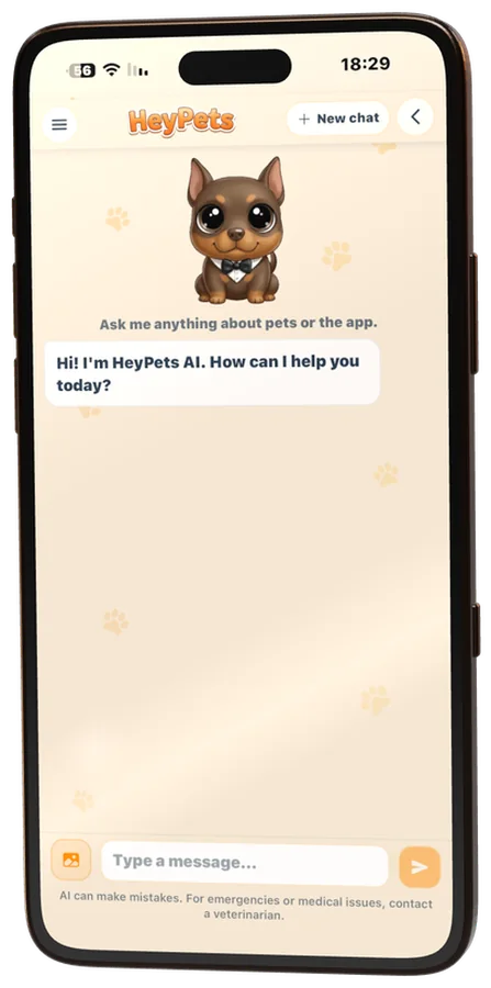 A chat with HeyPets AI