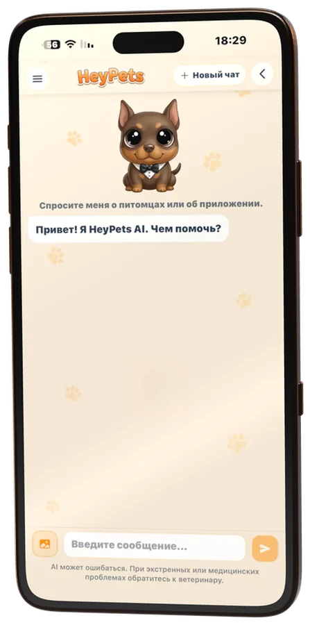 Чат с HeyPets AI